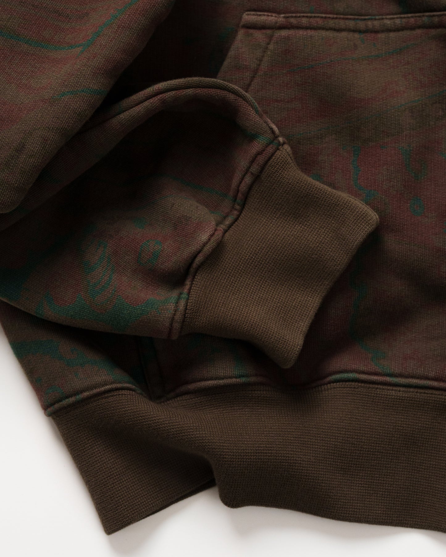 Atelier E.B index® Zip Hoodie, Cocoa Paisley